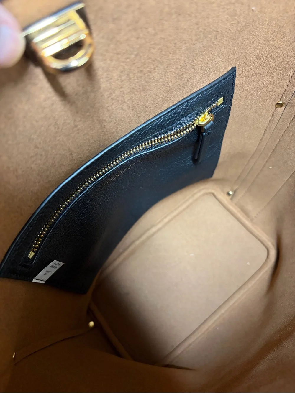 Tory Burch depth pebbled